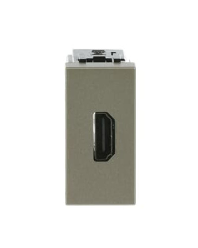 Розетка hdmi n2155.6 cv zenit шампань, abb