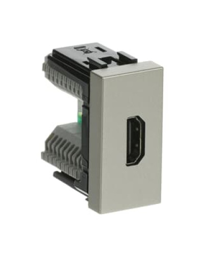 Розетка hdmi n2155.6 cv zenit шампань, abb