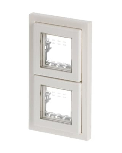 Рамка 2 поста кр. ip55 zenit білий, 2cla327200n1101, abb