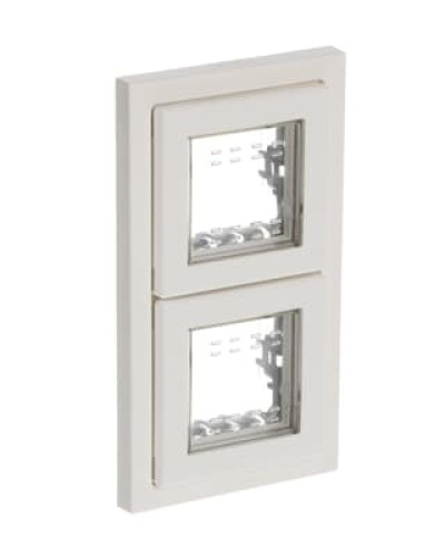 Рамка 2 поста кр. ip55 zenit білий, 2cla327200n1101, abb