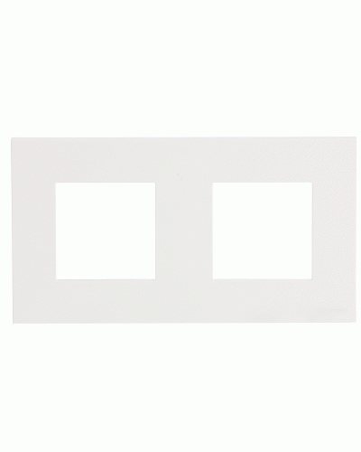 Рамка 2 поста zenit білий, 2cla227200n1101, abb