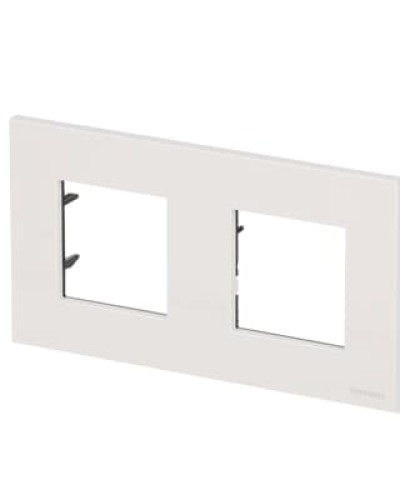 Рамка 2 поста zenit білий, 2cla227200n1101, abb