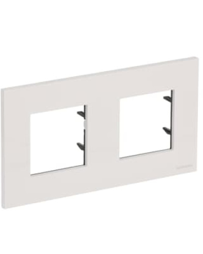 Рамка 2 поста zenit білий, 2cla227200n1101, abb