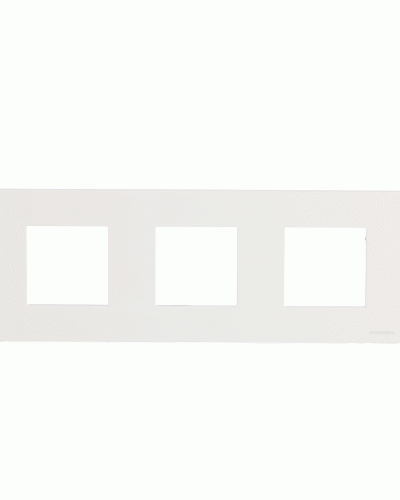 Рамка 3 поста zenit білий, 2cla227300n1101, abb