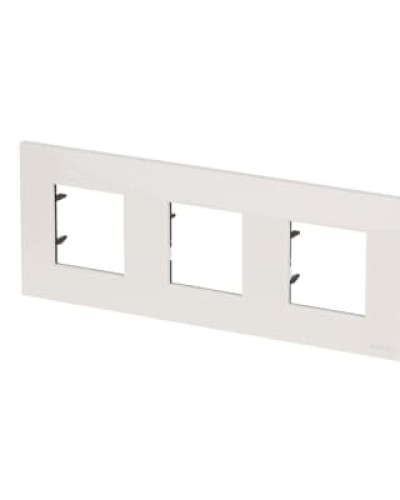 Рамка 3 поста zenit білий, 2cla227300n1101, abb