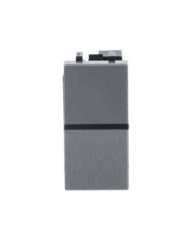 Кнопка 1-кл. zenit сріблястий/1мод, 2cla210470n1301, abb