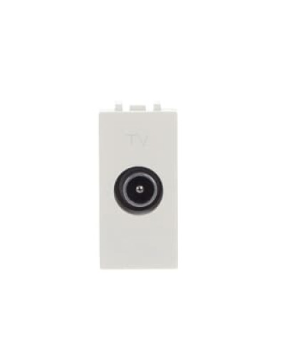 Розетка tv проста zenit білий/1мод., 2cla215070n1101, abb