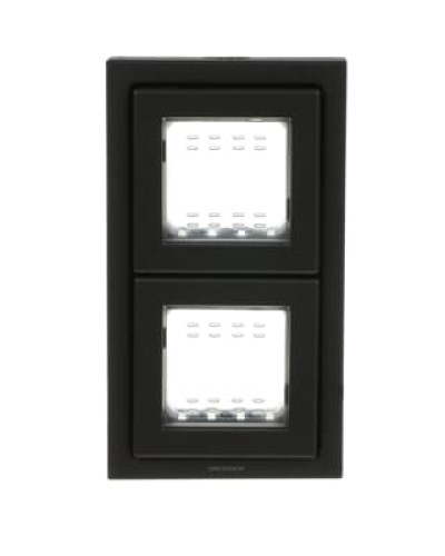 Рамка 2 поста кр. ip55 zenit антрацит, 2cla327200n1801, abb