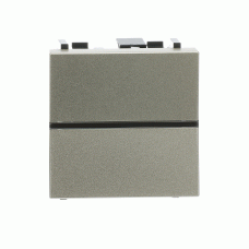 Кнопка 1-клавішна 1НВ Zenit шампань, 2CLA220470N1901, ABB