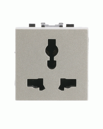 Розетка унів.13-15a/127-220в zenit шамп., 2cla223900n1901, abb