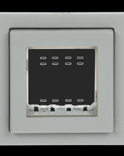 Рамка 1 пост кр. ip55 zenit сірий, 2cla327100n1701, abb