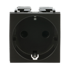Розетка SCHUKO заз.шт.б/гвинтZenit антр, 2CLA228860N1801, ABB