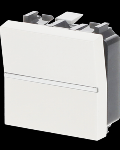 Кнопка 1-клавішна 1нв zenit білий, 2cla220470n1101, abb