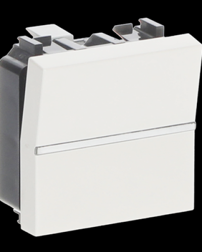 Кнопка 1-клавішна 1нв zenit білий, 2cla220470n1101, abb
