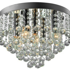 Потолочный светильник серебряный ALEX LAMPA RLX94874-5