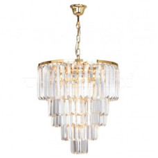 Підвісний світильник Золото AMEDEO LAMPA 17106/6+3+1-GD+CL