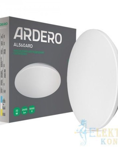 Світлодіодний світильник Ardero AL560ARD 32W 5000К IP20 матовий