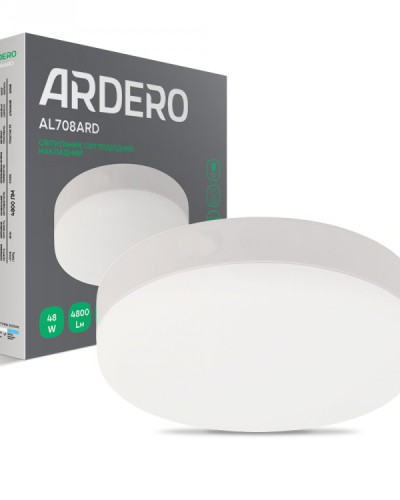 Накладний світлодіодний світильник Ardero AL708ARD 48W 5000К IP20