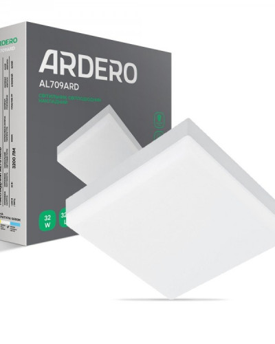Накладний світлодіодний світильник Ardero AL709ARD 32W 5000К IP20