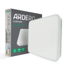 Накладний світлодіодний світильник Ardero AL804ARD 36W ІР40 квадрат декор
