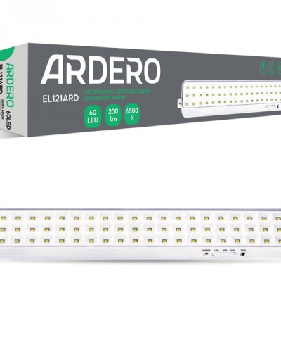 Аккумуляторный светильник Ardero EL121ARD 4W 6500К