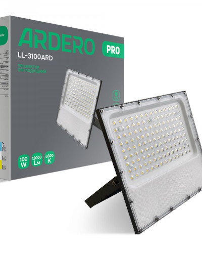 Світлодіодний прожектор Ardero LL-3100ARD PRO 100Вт 6500K IP65