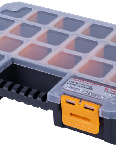 Органайзер пластиковий, e.toolbox.pro.17, 14" 270x200x50мм