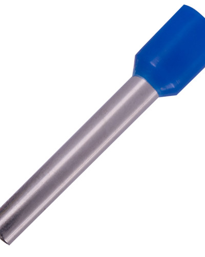 Ізольований наконечник втулковий e.terminal.stand.e2518.blue 2,5 кв.мм, синій, 100шт