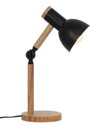 Настольная лампа Черный BALBO LAMPA T22004B-BL