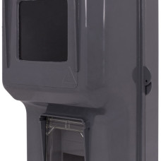 Корпус пластиковий e.mbox.stand.plastic.n.f1 під однофазний лічильник, навісний, з комплектом метизів