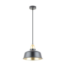 Підвісний світильник чорний матовий+золото BK MENSA LAMPA A8063-BK
