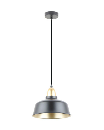 Подвесной светильник черный матовый+золото BK MENSA LAMPA A8063-BK