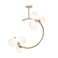 Стельовий світильник Золото MOLECULE LAMPA C0454-06Q-F7AA