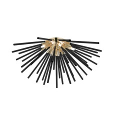 Стельовий світильник URCHIN LAMPA чорно-золотий C0491-06B-F7BC