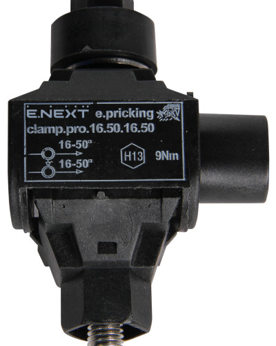 Відгалужувальний проколюючий затискач e.pricking.clamp.pro.16.50.16.50, (AsXS)16-50 кв.мм / (AsXS)16-50кв.мм