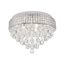 Стельовий світильник Хром CAPRI LAMPA 19027-M