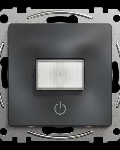 Датчик движения с выключателем 10 A Черный Sedna Design Schneider Electric SDD114504