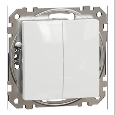 Двухклавишный переключатель Белый Sedna Design Schneider Electric SDD111108