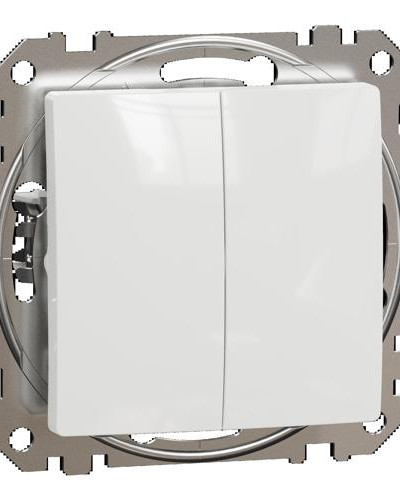 Двухклавишный переключатель Белый Sedna Design Schneider Electric SDD111108