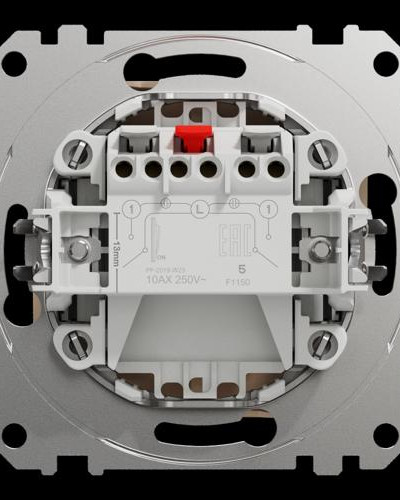 Двухклавишный выключатель Бежевый Sedna Design Schneider Electric SDD112105