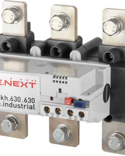 Теплове реле e.industrial.ukh.630.380.630, номін. струм 630А, діап. регул. 380-630 А