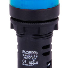 Арматура світлосигнальна e.ad22.24.blue ?22мм 24В АС/DC синя