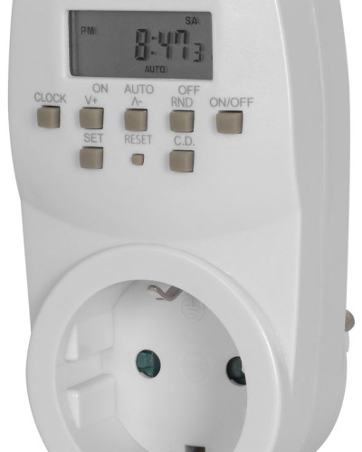 Реле часу електронне розеточне e.control.t13
