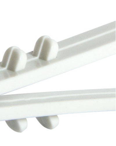 Дюбель - ялинка 6 mm  для круглого проводу e.metiz.dowel.fir.6,  100 шт.