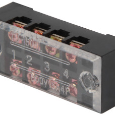 Клемна колодка захищена e.tc.protect.15.4, 15А, 4 полюса
