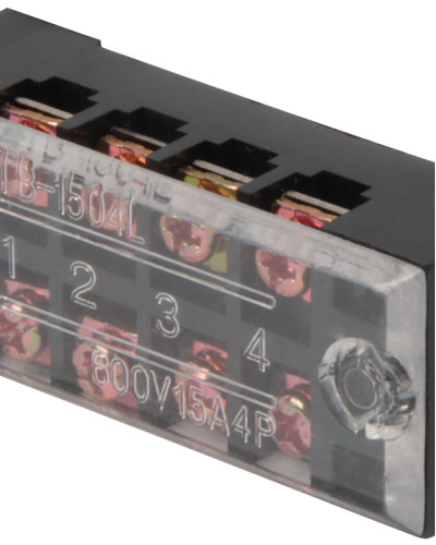 Клемна колодка захищена e.tc.protect.15.4, 15А, 4 полюса