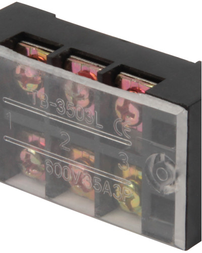 Клемна колодка захищена e.tc.protect.35.3, 35А, 3 полюса
