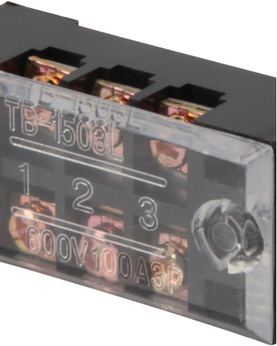 Клемна колодка захищена e.tc.protect.100.3, 100А, 3 полюса
