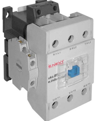Контактор e.industrial.ukc.85.24, 85А, 24В,  1no+1nc