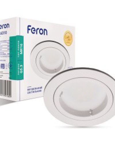 Вбудований світильник Feron 2767 R-50 білий